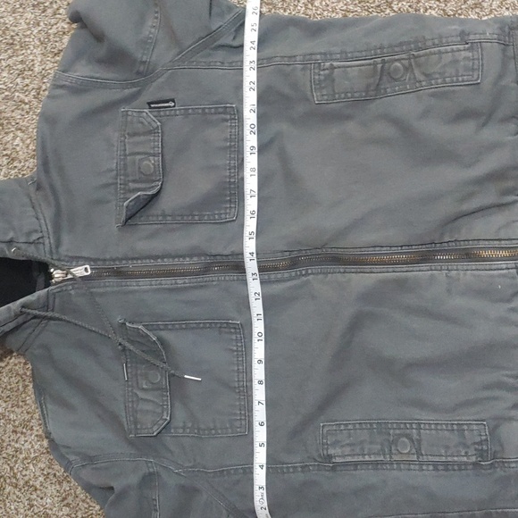 Wolverine Faded Black Insulated Jacket, Size Large - Picture 10 of 11